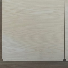 幅42cm　無印良品　 スチールユニットシェルフ用木製追加棚2枚　グレー金具　の画像