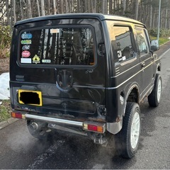 スズキ　ジムニー　JA11 マニュアル　リフトアップ　車検ロング！　即山遊び！の画像