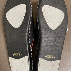定価5280円！　新品 Pansy 9723 黒 スリッパ Lサイズの画像