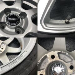 【DUNLOP WINTER MAXX WM03 185/60R16】スタッドレス【PRD 16インチ 6J4HPCD100+45】23年製 バリ溝 アクア フィット ノートe-POWER STI061の画像