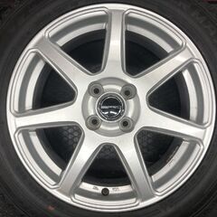 【DUNLOP WINTER MAXX WM03 185/60R16】スタッドレス【PRD 16インチ 6J4HPCD100+45】23年製 バリ溝 アクア フィット ノートe-POWER STI061の画像