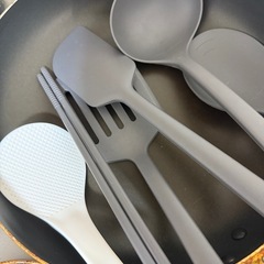 フライパン.鍋.キッチンツールセットの画像