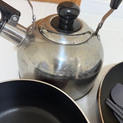 フライパン.鍋.キッチンツールセットの画像