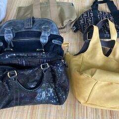 【リユースショップスパークル】レディースバッグまとめ　No.167　shoo・la・rue シューラルー　GUESS　rootote ルートートなど　トートバッグ　配送設置可能♪の画像