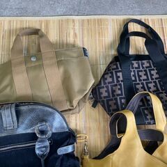 【リユースショップスパークル】レディースバッグまとめ　No.167　shoo・la・rue シューラルー　GUESS　rootote ルートートなど　トートバッグ　配送設置可能♪の画像