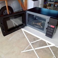 【極美品】ハイアール 単機能電子レンジ 500W 2025年製 引取りのみの画像