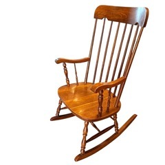 柏木工 　KASHIWA ロッキングチェア 　アームチェアの画像