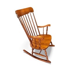 柏木工 　KASHIWA ロッキングチェア 　アームチェアの画像