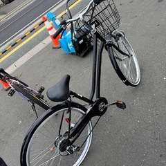 自転車　ママチャリ　ギア付き　の画像