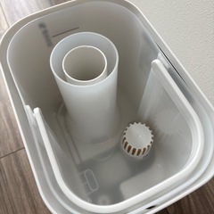 使用期間1週間のみ！山善 スチーム式加湿器の画像