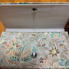 着物バッグと扇子セットの画像