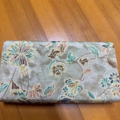 着物バッグと扇子セットの画像