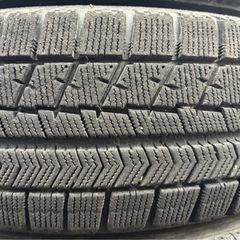  冬4本165/70R14 81Q ブリヂストンBS ブリザックVRX 倉庫保管 ゴム質良 ミゾ多 の画像