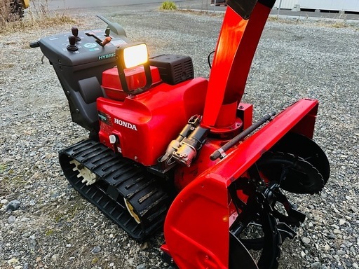 値下げ！北海道　ホンダ　除雪機　HS1180 ハイブリッド　スノーラ  美品！整備点検済み！シューター、オーガ内塗装済み！送料半額キャンペーン！