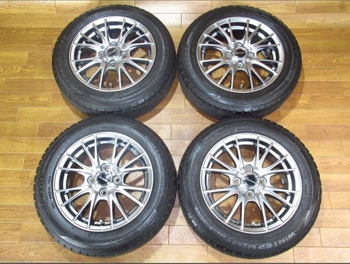 【引渡し者決定】14インチスタッドレス　アルミホイールセット