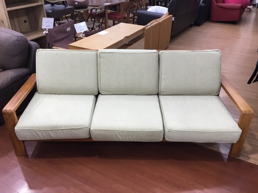 SCANTEAK(スキャンティーク) 3人掛けソファー をご紹介します