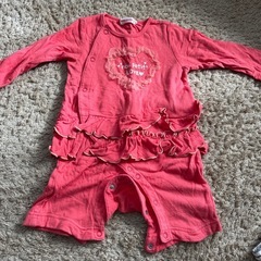 【サイズ80】カバーオール　女の子4枚　秋冬の画像