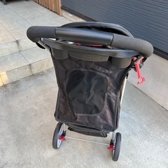 【現金可】WEIMALL ペットカート 折り畳み 3輪 360度回転 小回りスムーズ 超小型犬 小型犬 中型犬 猫 バスケット ペットバギー 猫 ドッグカート ペット用 通院 散歩 （ブラック） PT0016BKの画像