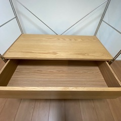 無印良品　ステンレスユニットシェルフ・の画像