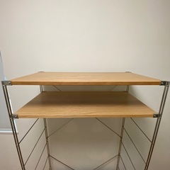 無印良品　ステンレスユニットシェルフ・の画像