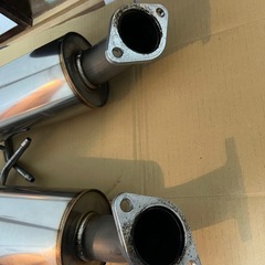 日産V37スカイライン用HKSマフラー2021年製の画像