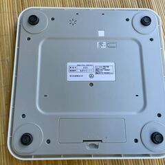 【リユースショップスパークル】体重計　No.168　デジタルヘルスメーター　ホワイト　タニタ　2023年製　HD-661　配送可能♪の画像