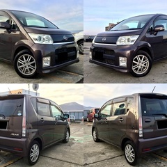 ★緊急投稿★ダイハツ★ムーヴ★カスタム★冬道最強！★4WD！★Bluetooth！★エンジンスターター！★ナビ！★テレビ！★ETC！★車検付！★札幌管轄名義変更無料！★全国格安陸送可★★の画像