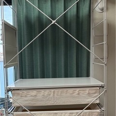 無印良品　ユニットスチールシェルフの画像