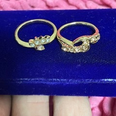 遺品整理　18k刻印　ネックレス　指輪　早い者勝ちの画像