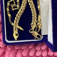 遺品整理　18k刻印　ネックレス　指輪　早い者勝ちの画像