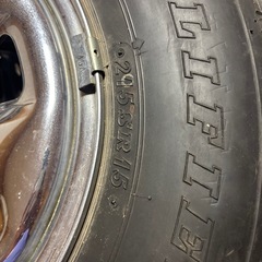 トヨタ純正メッキホイール15インチの画像