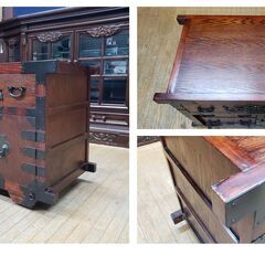 K27　美品　車箪笥の画像