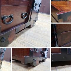 K27　美品　車箪笥の画像