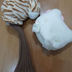 ゴルフクラブのカバーの画像