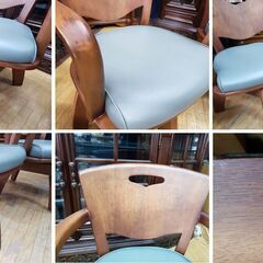 K28　美品　光製作所 回転式ダイニング 5点セットの画像