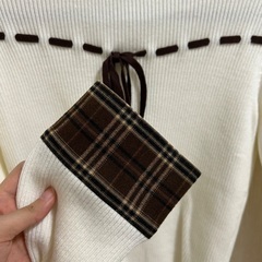 Darichリボン付きセーターの画像