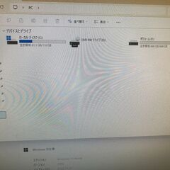 Core™ i5  メモリ8G SSD GeForce GT 730デスクトップパソコンの画像
