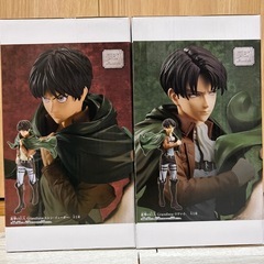 進撃の巨人 エレン・イェーガー&リヴァイフィギュアセットの画像