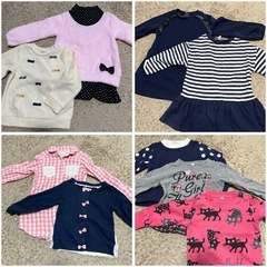 【サイズ100】12枚　女の子裏起毛トップスの画像