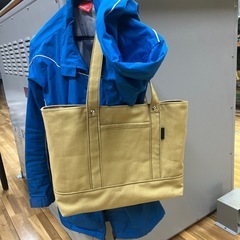 【ハンドメイド】帆布トートバッグ 肩がけ ベージュ 1128 新品未使用 の画像