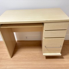 デスク 机 パソコンデスク 学習机 テーブル コンパクト ワークデスク 家具 事務デスク PCデスク の画像