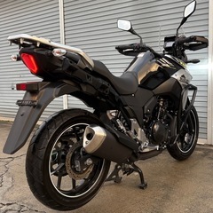 実動 スズキ Vストローム250 2023年式 転倒傷なし 低走行 大阪 堺市の画像