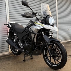 実動 スズキ Vストローム250 2023年式 転倒傷なし 低走行 大阪 堺市の画像