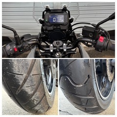 実動 スズキ Vストローム250 2023年式 転倒傷なし 低走行 大阪 堺市の画像