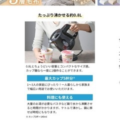 T-fal Aprecia+ Lock 電気ケトル 0.8L ティファール 電気ケトル 
の画像