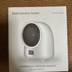 電気暖房 暖房器具 あったか 寝室 卓上 足元 キッチン トイレ 安全 小型 ミニ コンパクト 熱風 自然風の画像