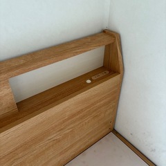 ダブルベッド　フレームの画像