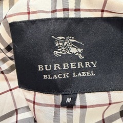 BURBERRY BLACK LABEL ダウンジャケット ブラックの画像