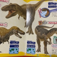 恐竜フィギュア図鑑の画像