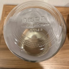【新品未使用】IKEA コルケン　ガラス保存容器の画像